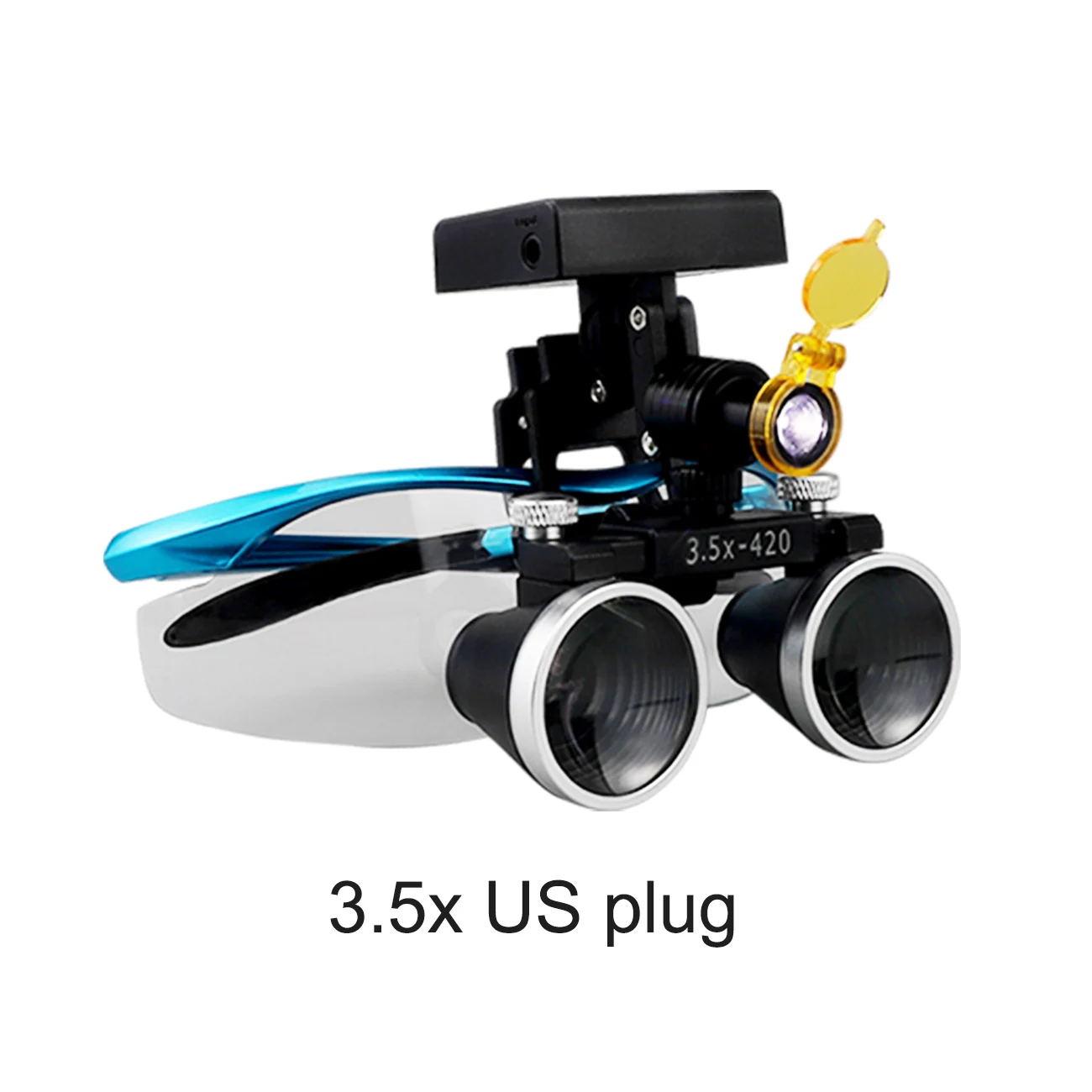 3.5X US Plug Blue