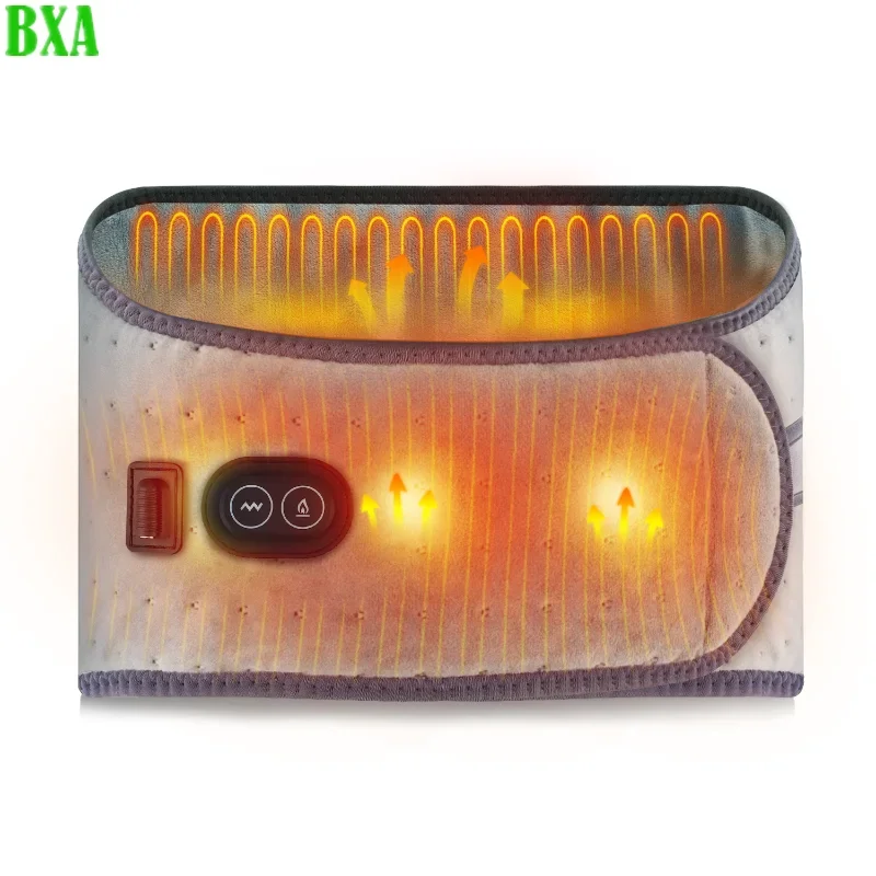 

Electric Back Massage Belt Infrared Heating Waist Massager Warm Hot Compress Lumbar Back Support Brace Pain Relief Health Care