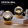 LED Night Light Milky Way Galaxy Solar System Crystal Ball Children Night Lamp Bedroom Ambient Light Creative Gift Night Light 1