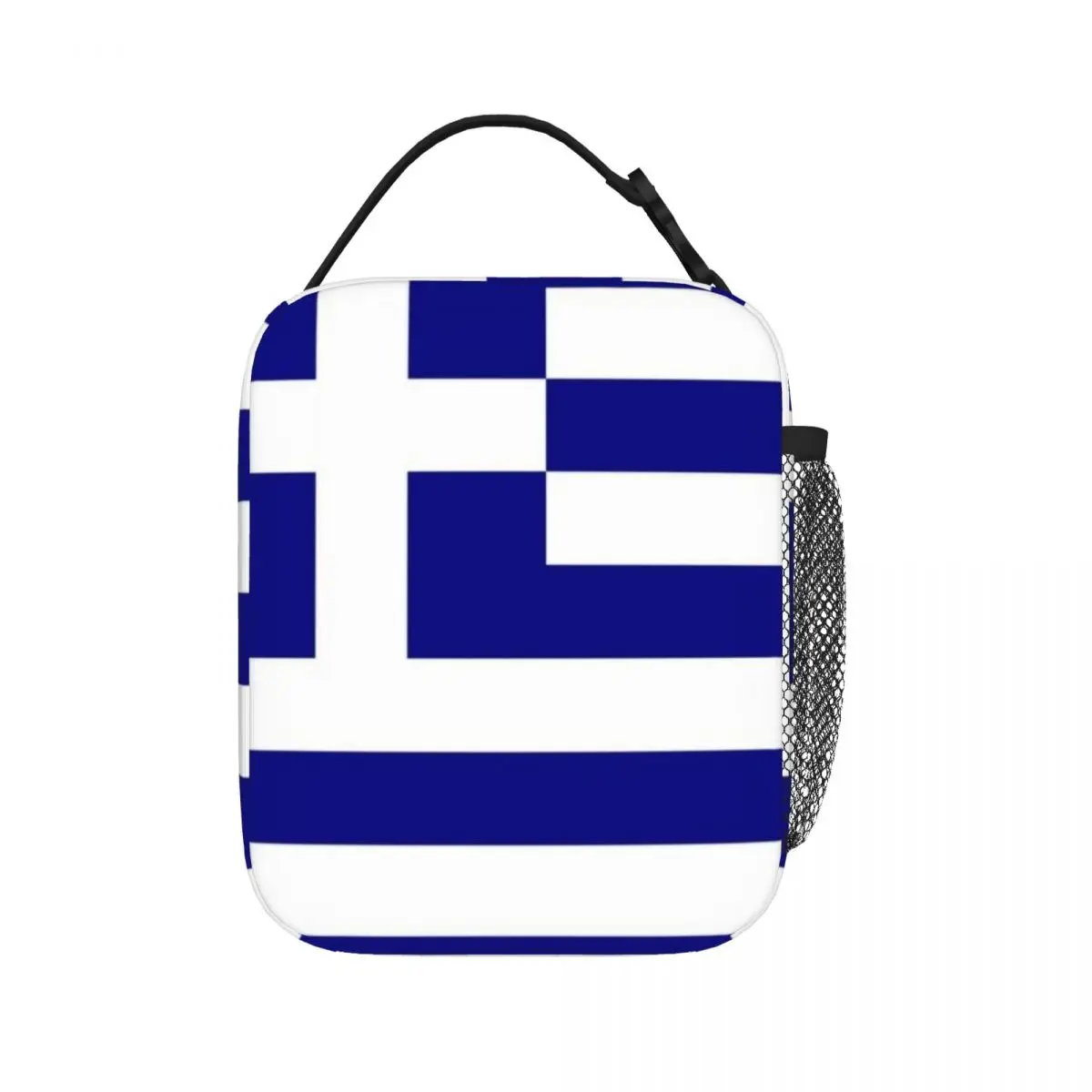 

Греческий флаг Греции сумки для ланча изолированная сумка для ланча Водонепроницаемая Термосумка герметичные сумки для пикника для женщин для работы детей школы