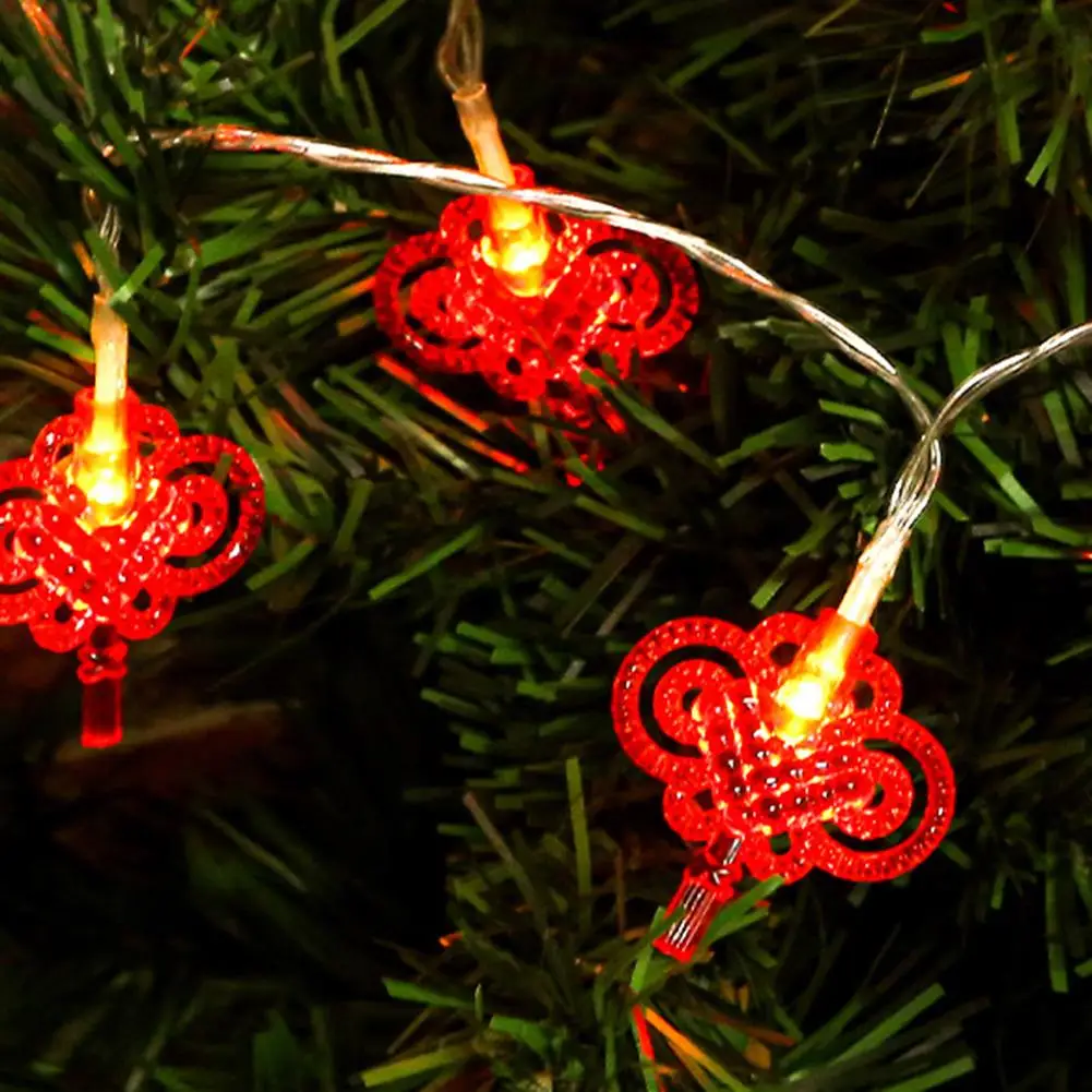 

Chinese Knot Led String Lights Decorative Fairy Light Chinese New Year Festival Decoration Supplies