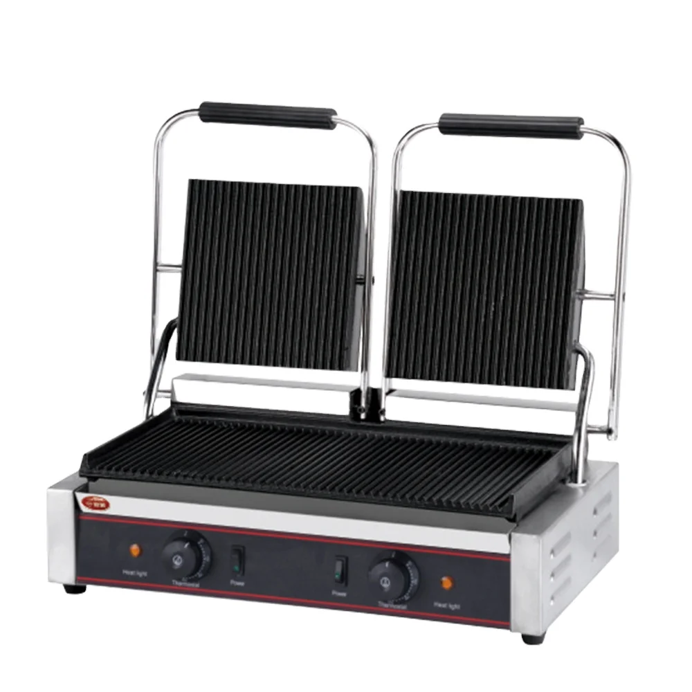 Mini Electric Olive Oil Breakfast Sandwich Press Machine for Kitchen,Home Kitchen Sets Portable Panini Maker Electric Grill