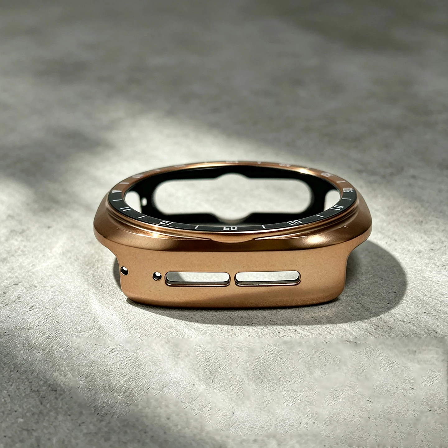Samsung Galaxy Watch Ultra 2 Protective Bumper Shell with Bezel Scale and Hard Case