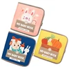 Montessori Baby Busy Book Cloth Book Reusable Stickers Toddler Activity Sensory Books Travel Toys My Quiet Book Educational Toys 3