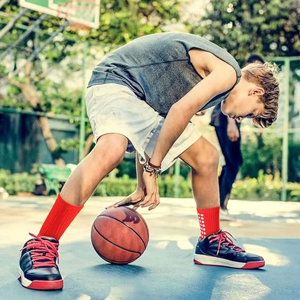 Football socks for children men and women anti slip socks sweat absorbing sports socks adhesive training socks 33-39 football socks sports socks fitness sports socks sport socks