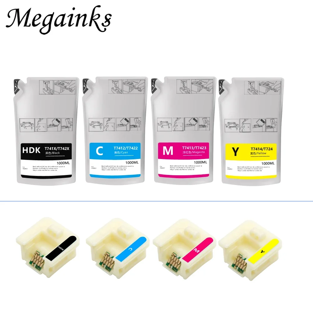 27xl CISS Fleu de l'encre pigmentée pour Epson WF-7110, WF-7610, WF 27xl CISS Fleu de l'encre pigmentée pour Epson WF-7110, WF-7610, WF