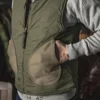 Rugged Bronson Wool Piled-Lined Vest Winter Mens Warm Waistcoat N-1D Deck Jacket 3