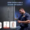 360° Joystick Articulating Borescope 6.2mm IP67 Waterproof Probe 4 Ways IPS Automotive Endoscope Inspection Camera with 6 4