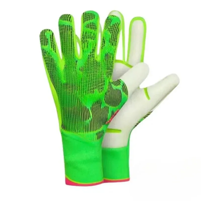 HISTARSTORE5 Gants De Gardien De But De Football, Forte Adhérence, Antidérapants Et Respirants Pour Adultes Et Enfants (blanc, 7