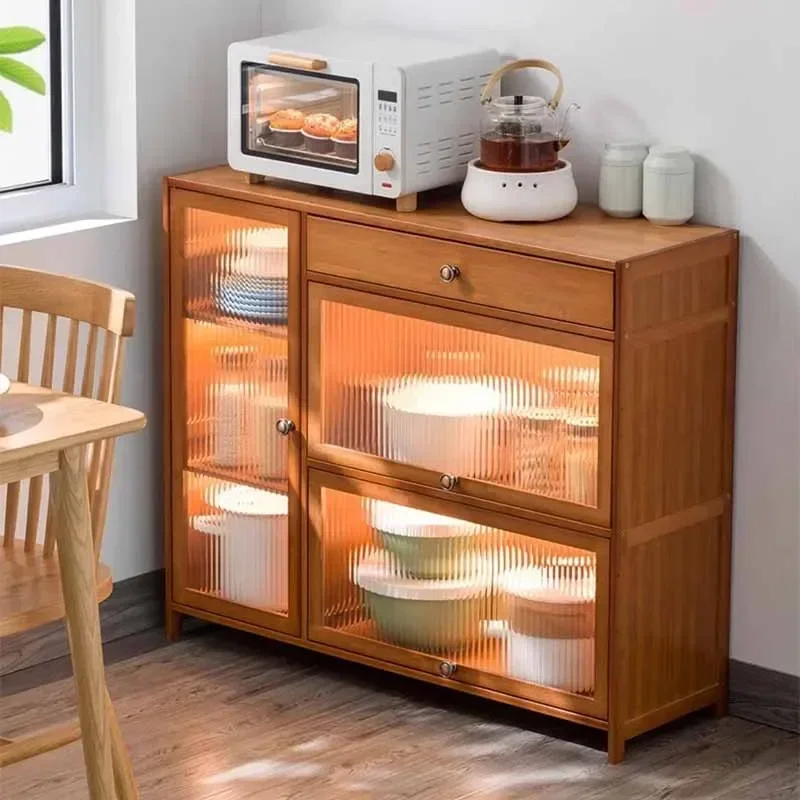 Modern Corner Luxury Side Cabinet Display Shelf Nordic Patio Bedroom Sideboard Bar Space Muebles Kitchen Furniture