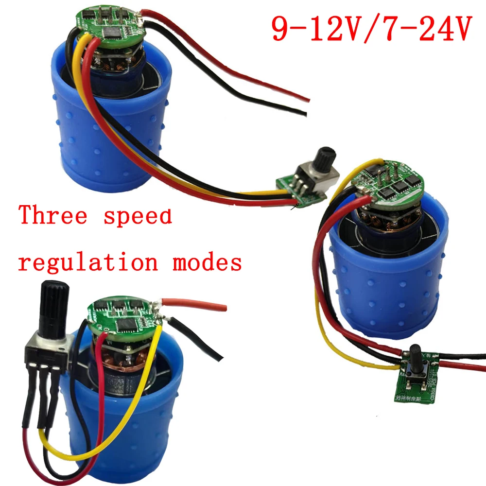 DC912V724VBrushlessTurboFanMotor100000RPMHighSpeedAluminum