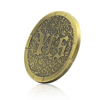 Nuovo stile Sì o non moneta commemorativa placcata in bronzo non valuta Gioco Prop Collezione Moneta Decorazione Artigianato