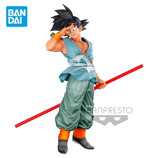 Bandai Genuine Dragon Ball Anime Figure Son Goku Bwfc 10th Action