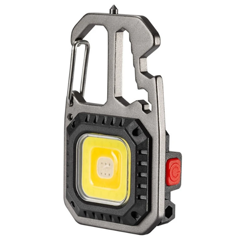 

Mini Work Light LED Inspection Lights Rechargeable Work Lamp 7 Modes With Bottle Opener Keychain Torch, 800 Lumens