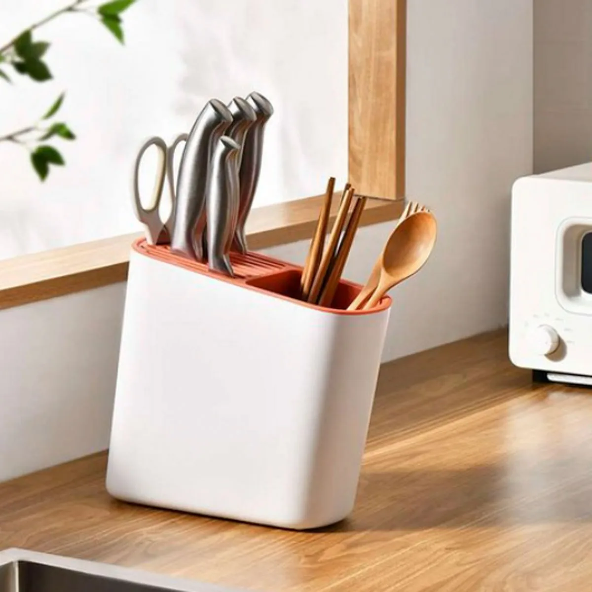 Multifunctional Kitchen Cutlery Rack