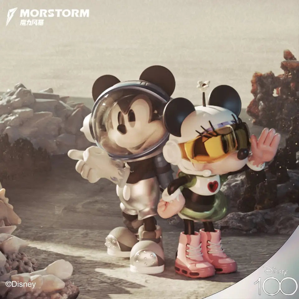 MORSTORM Disney Universe Special Team Space Mickey Minnie Handmade 