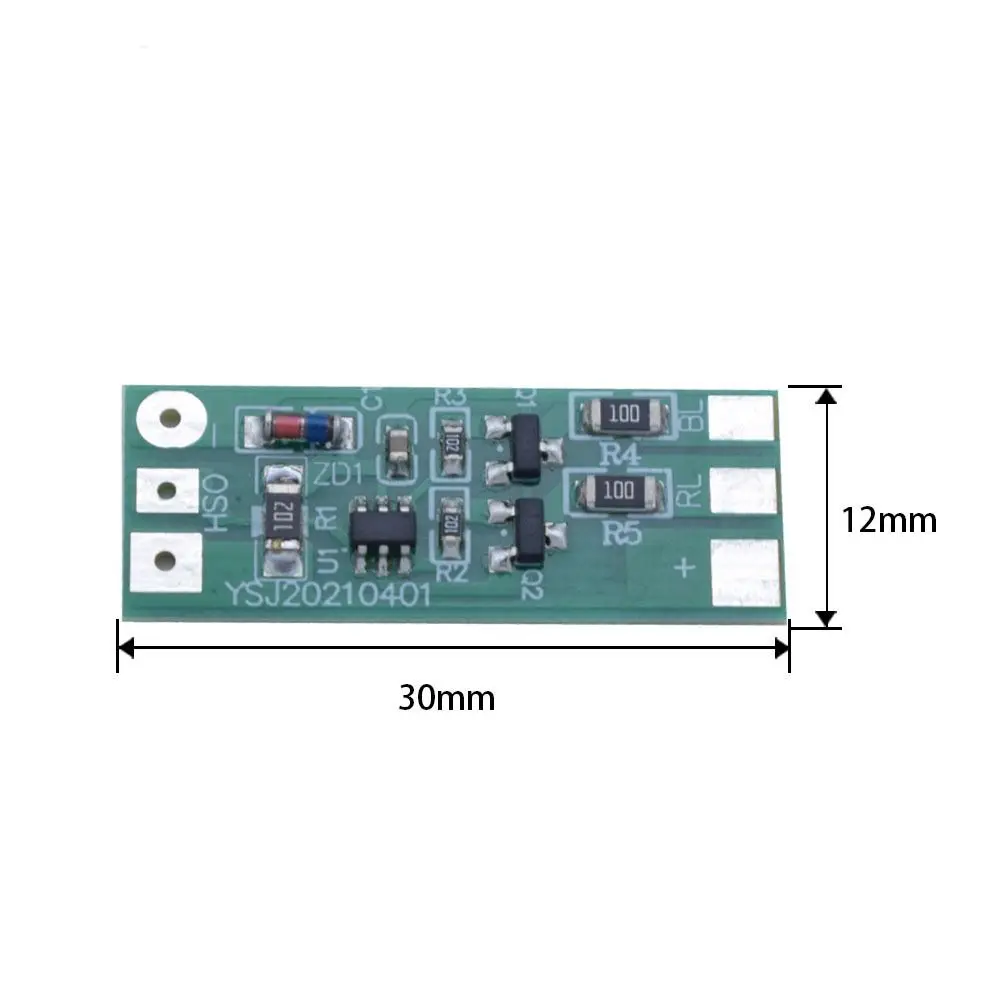 3-12V 전압 점멸 LED 조명 모듈 빨간색 파란색 점멸 기능 안전 조명 모듈 범용 LED 드라이버 보드