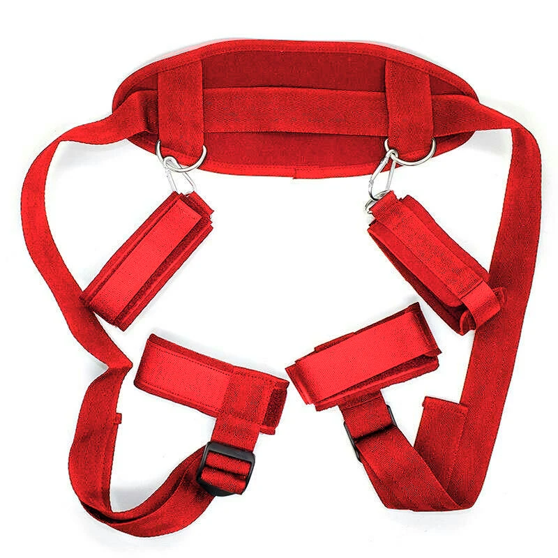 Vibrator BDSM Bandage Restraints Belt Sex Toys For Couples Sets Shoulder Sex Swing Leg Spreader Rope SM Slave Harness Adult Game