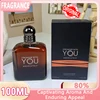 Luxury 100ML Perfume Famous Brands Men's Cologne Long Lasting Fragrance Stronger With You Prerfume Absoluteiy Intense