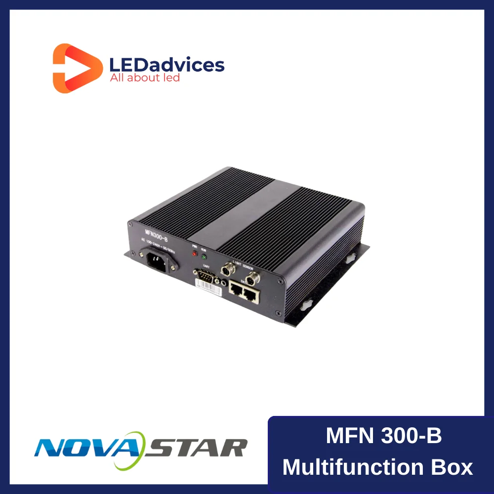 Novastar MFN300-B Multifunction Box Power Switch Control Sensor Connection Audio Output LED Display Screen Accessories