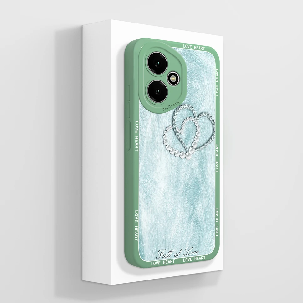 Cute Cat Pattern Soft Phone Case - High-Quality Shockproof Back Cover