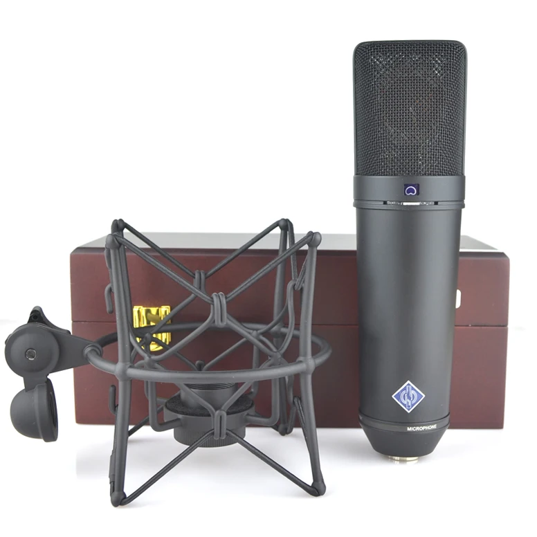 U87AI studio microphone U87AI U67 M149 TLM103 TLM107 professional condenser mic pc gaming recording micro,u87ai with logo headphones with mic Microphones