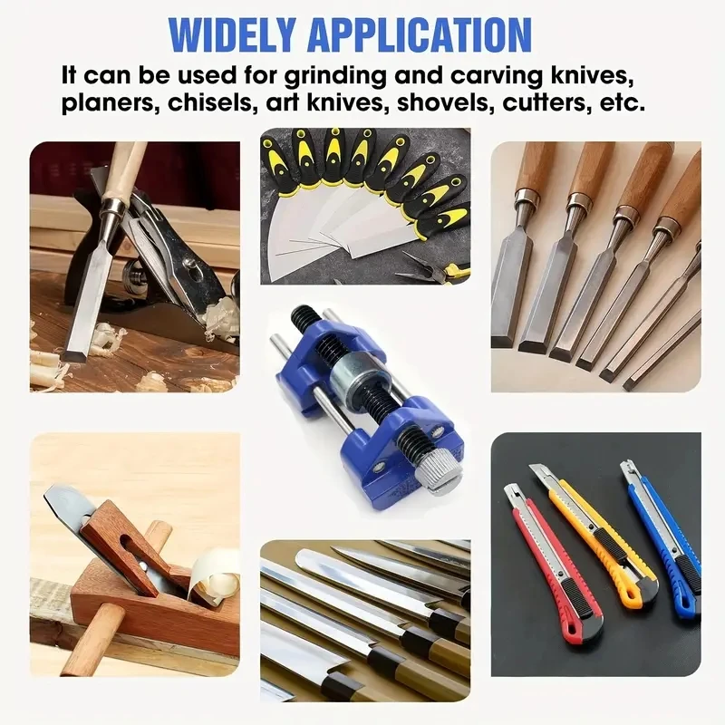 1pc Honing Guide Chisel Sharpening Jig Adjustable Angle Guide Fixed Jig For Chisels, Planes And Wood Working Tools