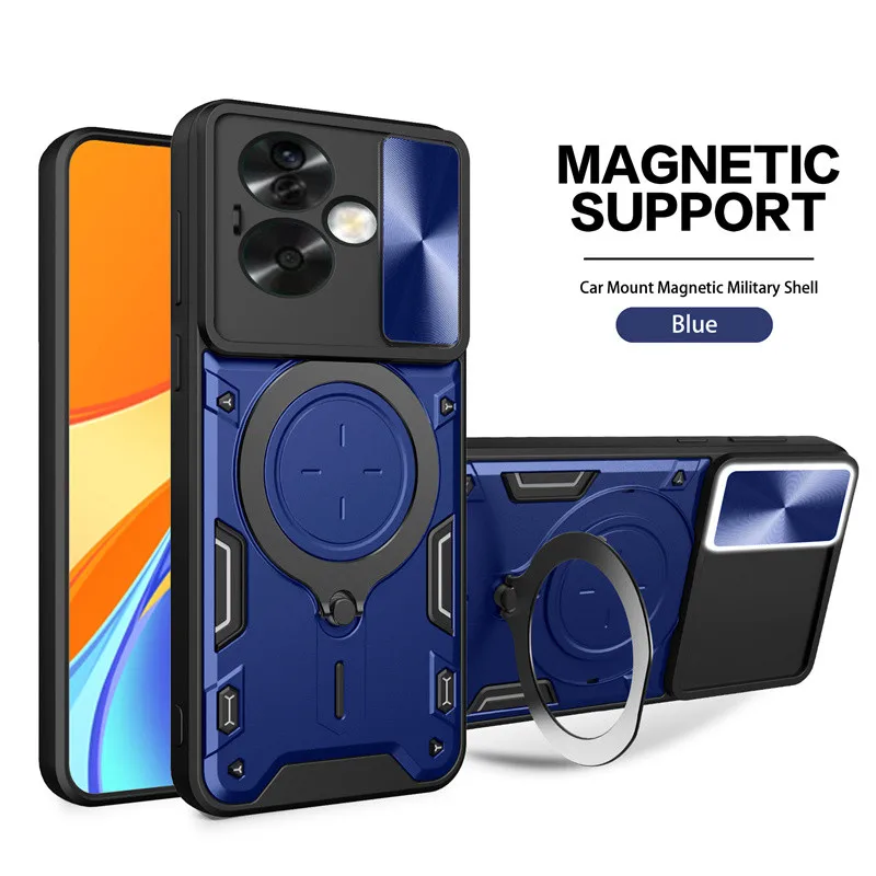 Shockproof Kickstand Protective Cover with Lens Protection