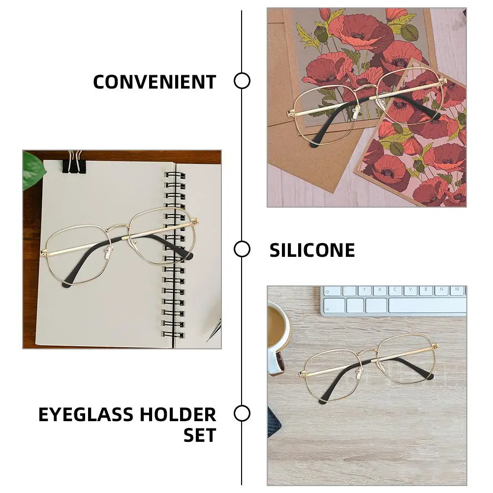 24 Pcs Non Slip Silicone Glasses Temple Covers Ear Grips Prevent Fall Off For Running Gymnastics Outdoor Eyeglass Arm Chemical