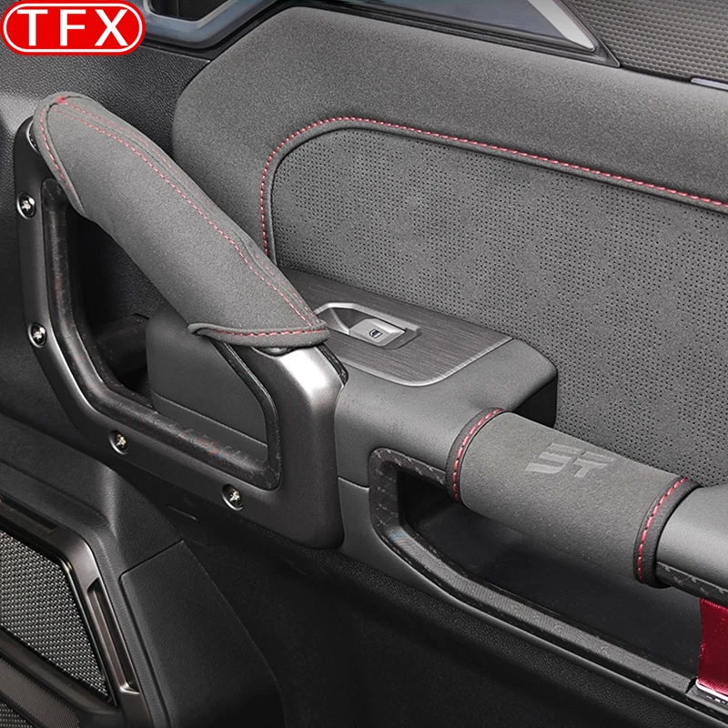 Chery Jetour T2 2024 2023 자동차 문짝 핸들 장갑, 내부 팔걸이 핸들 슬리브, 중앙 제어 핸들 커버, 자동차 액세서리