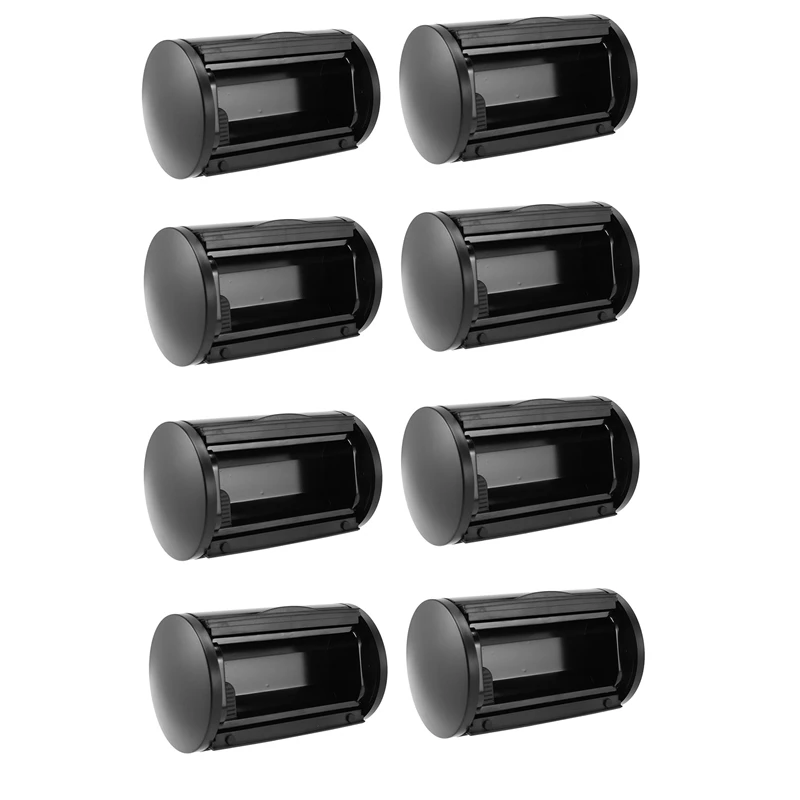 

8X Black Rear Ashtray Bin Ash Tray + Side Caps For Bora Jetta Golf 4 Mk4 1J0 857 962H +1J0 863 359E