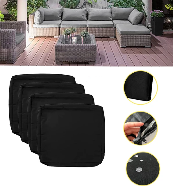 Patio Furniture Cover 110*71*28 inches inches Outdoor Furniture Set Covers  Table and Chairs Seat Covers Waterproof Dust-Proof Garden