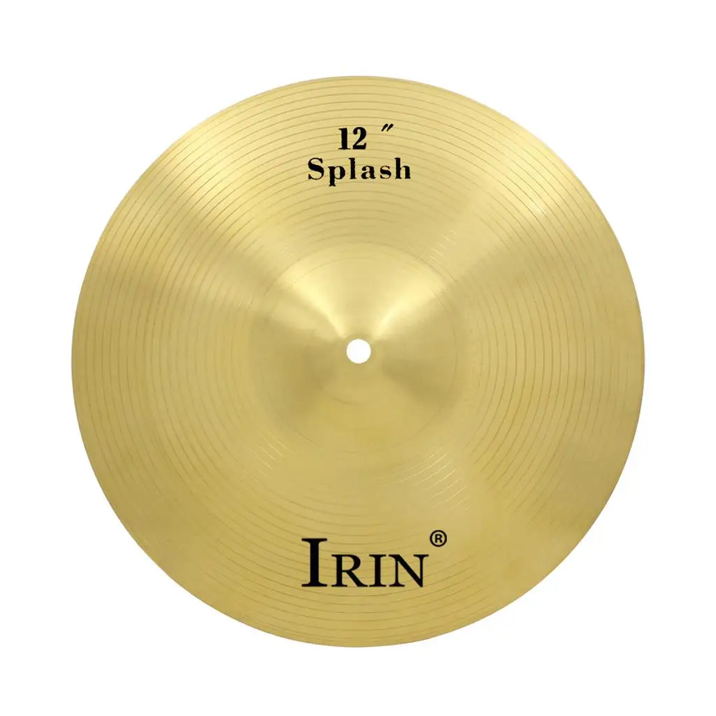 Crash Cymbal 12 Inch Hand Hi-Hat Cymbals for Beginners Practice
