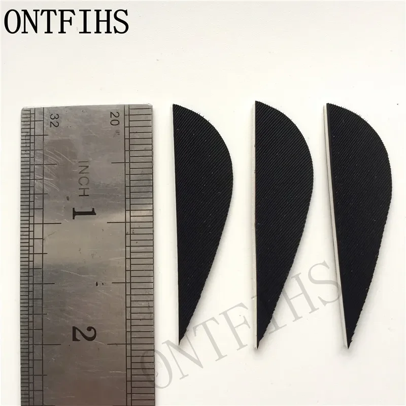 50 PCS 2 Inch Parabolic Arrow Feather Fletching Fletches Turkey Feathers For Archery Hunting archery arrow feathers