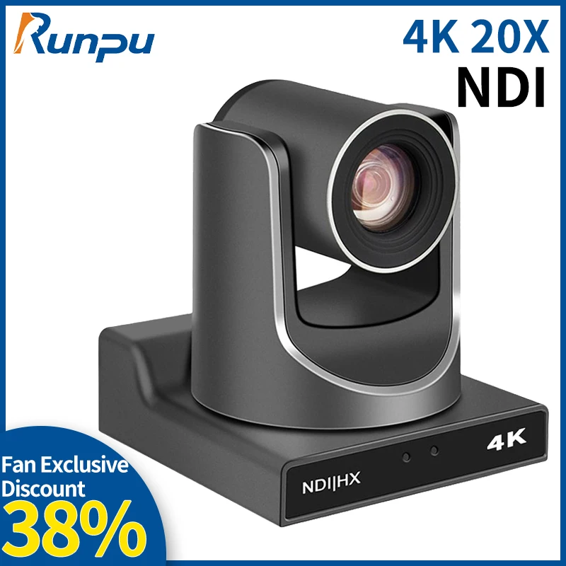 NDI 4K Video Conference Camera 12x 20x Zoom Ptz SDI Camera USB HDMI POE Live Streaming Camera for Church Business Meet,Youtube