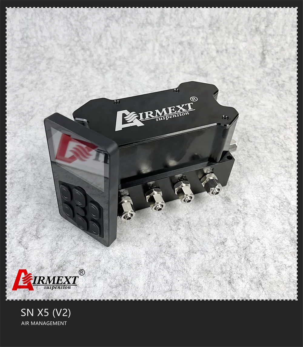 AIRMEXT マネジメント ソレノイド 車高調整 メモリー エアサス 高性能