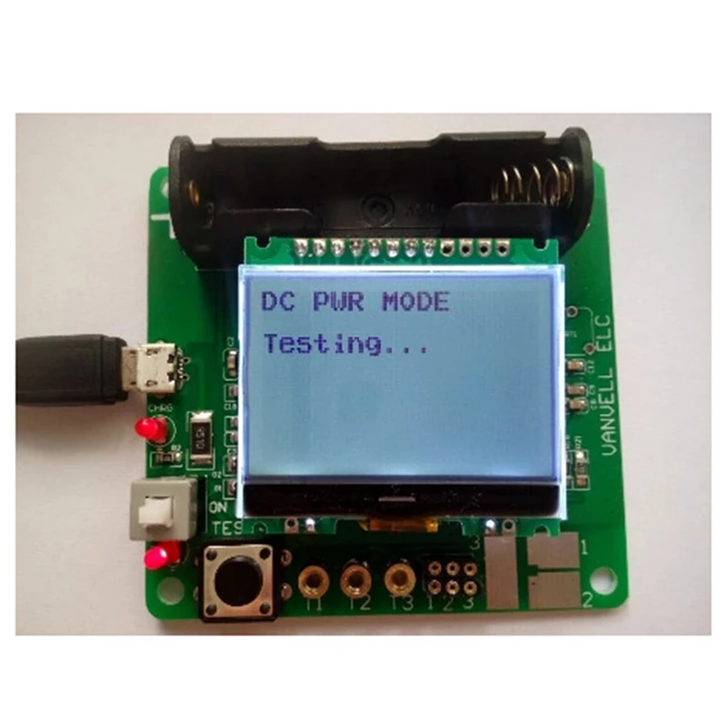MG328 Transistor Tester For ESR Meter Inductor-Capacitor Meter ESR DIY MG328 Multifunction With Test Line 3