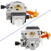 Carburetor Kit for STIHL FS90 FS110 HT101 FS130 FS100 = KM110R KM130 HL100 HT100 FS130R FS87 FS100R HL90 Carb Trimmer 6