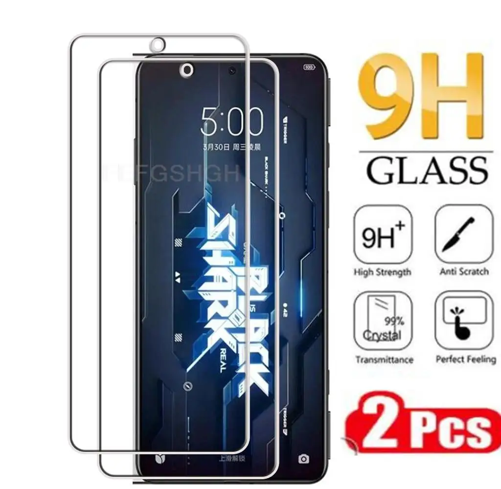 Vetro Temperato Di Protezione Originale Per Xiaomi Black Shark 5 Pro 6.67 "Blackshark 5Pro Rs Pellicola Protettiva Per Schermo