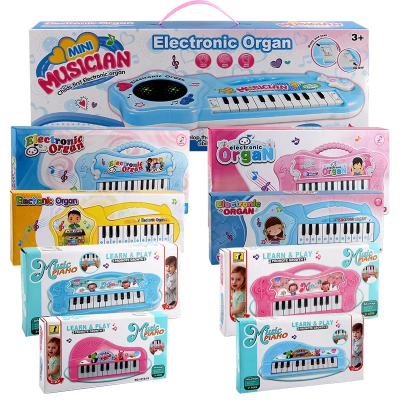 Piano Musical Toy Sound Keyborad Electic Flashing Music Instrument Developmental Early Educational Toys For Kids Children 5