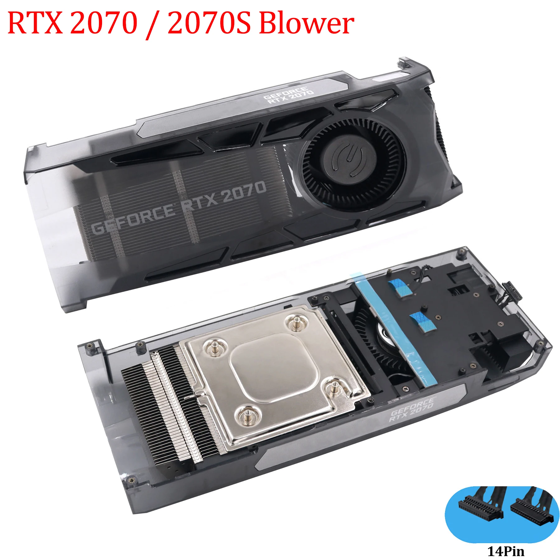 Dissipatore Di Calore Passivo Per Memoria Video EVGA RTX 2070, 2070S, 2080S (Nuovo)