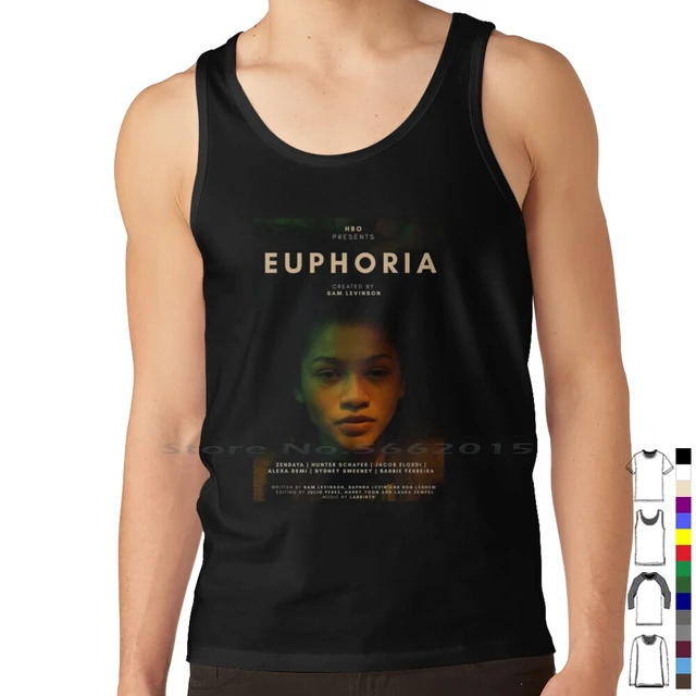 Zendaya Film Art Cover Tank Top Pure Cotton Vest Sydney Sweeney Zendaya  Hunter Schafer Alexa Demie Jacob Elordi Rue Bennett - AliExpress