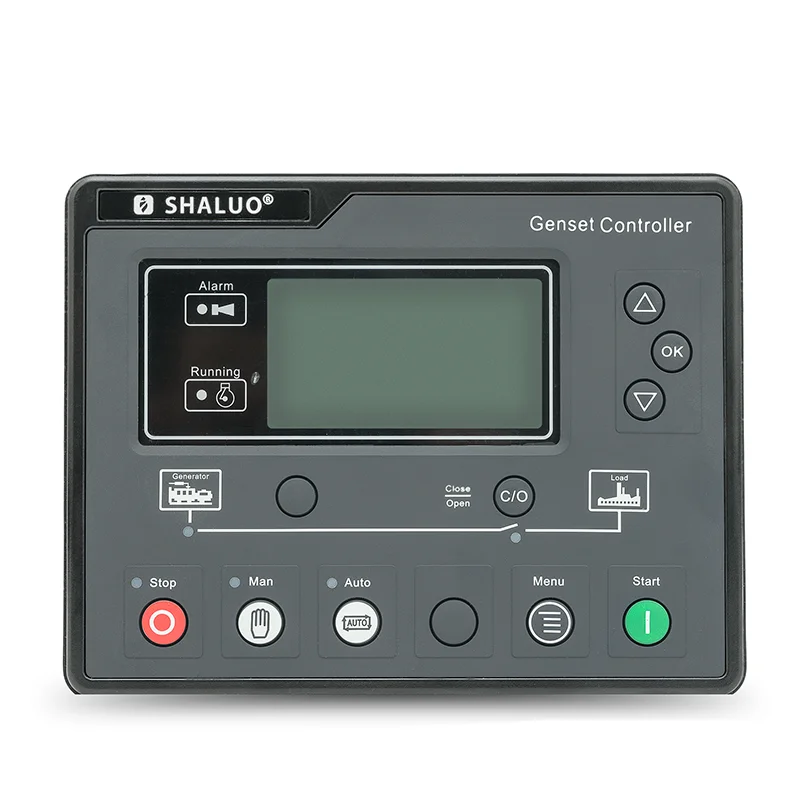 SL6120 AMF Generator Set Controller LCD Automatic start genset Ats control box terminal charge panel alternator part 6120U