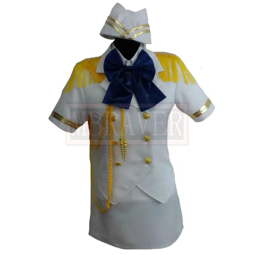 

Косплей-костюм Харука наньами из мультфильма «Uta no Prince sama», костюм на Хэллоуин, рождественскую вечеринку, индивидуальный пошив, любой размер
