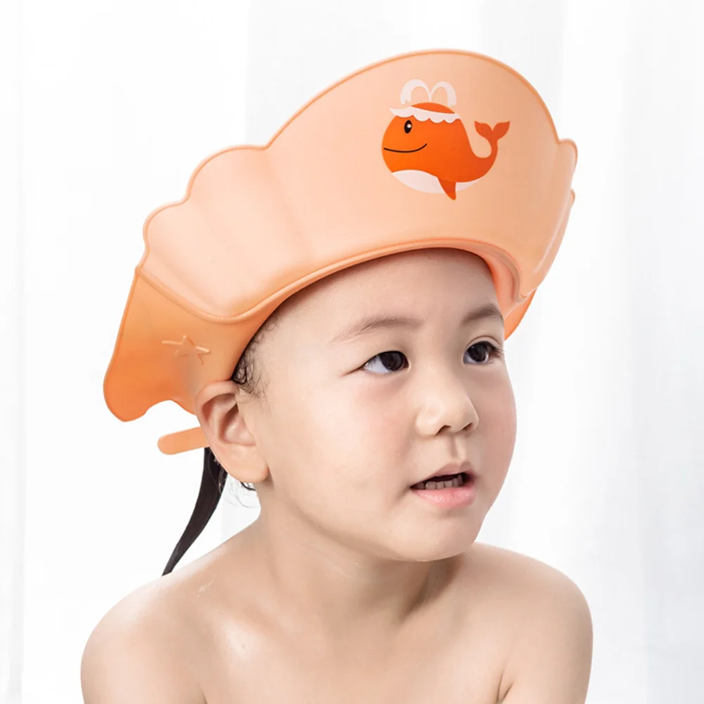 

Baby Shampoo Cap Hair Washing Bathing Shower Has Take Tpe Ear Protector Caps Hats