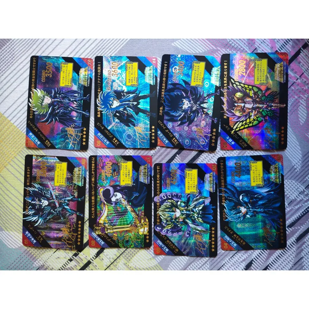 

Flash Card Anime Collection SDD Saint Seiya Paradise All Series Hot Gold Flash Card Hades 54 Sheets