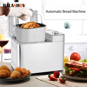 Macchina per il pane per uso domestico 220V completamente automatica intelligente per la fermentazione delle tagliatelle Macchina per il pane multifunzionale per colazione 650W 1
