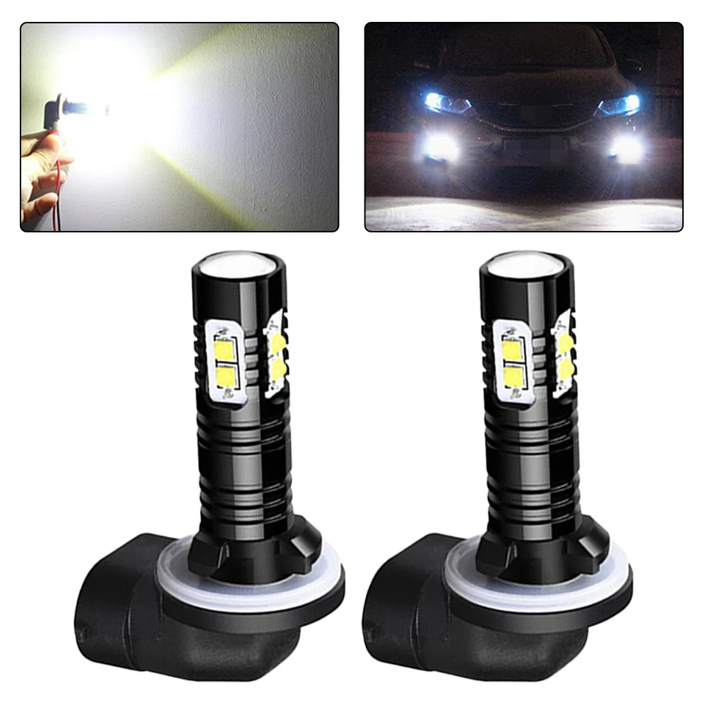 

2PCS 50W LED Fog Light Driving Bulbs 862 886 889 894 896 898 White 6000K Super-bright Automotive LED Fog Light