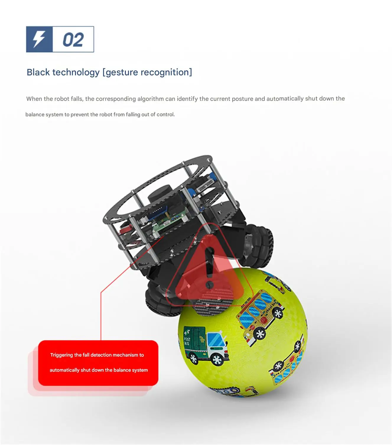 WHEELTEC ball balancing robot, supports remote control walking, supports PIDLOR