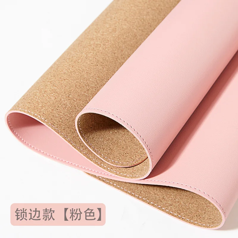 Double sided Large Mouse Pad PU Desk Pad Waterproof Leather Desk mat Protector Gaming Mouse Mat for Office Home cork mousepad mouse pad gaming mousepad computer desk mat